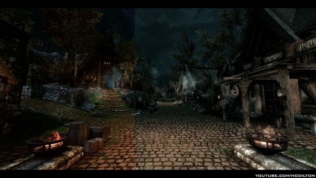 TES V - Skyrim Mods: Quietcool ENB 5.5 PR-COT смотреть онлайн