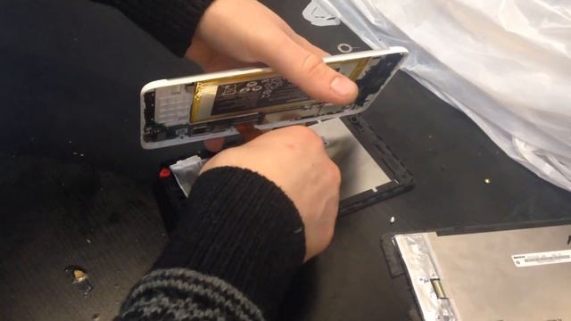 Замена дисплея Huawei T1 701u смотреть онлайн