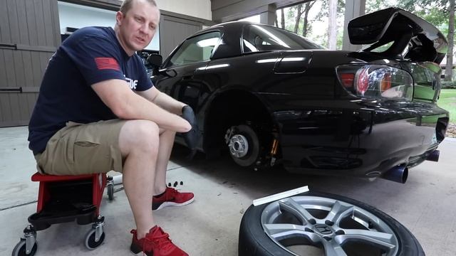 More Height and Pre load Adjustments on Ohlins S2000 Suspension смотреть онлайн