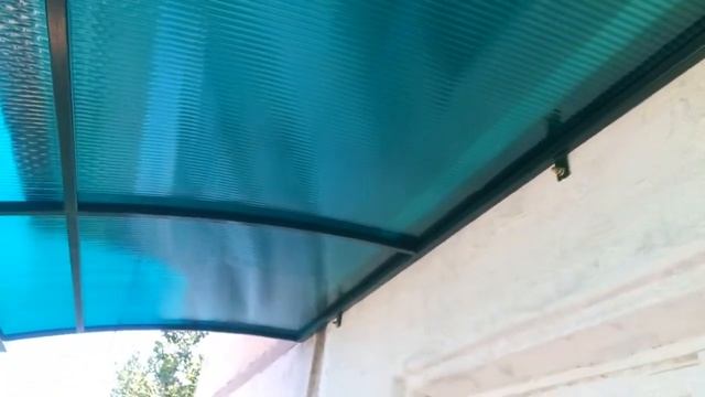 Козырек на балкон, навес на балкон, крыша для балкона, как это делаем мы смотреть онлайн