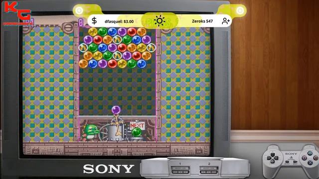 Bust-a-Move 3 DX (Puzzle Bobble 3) (PlaySation) смотреть онлайн