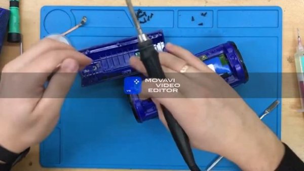 JBL Flip 4 (JBLFLIP4BLU) Замена разъема зарядки