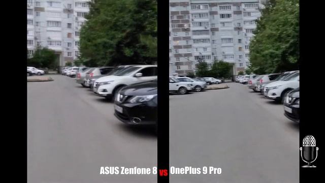 EIS ASUS Zenfone 8 vs OnePlus 9 Pro смотреть онлайн