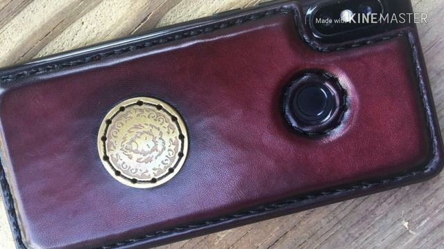 Чехол для телефона своими руками Xiaomi Redmi Note 5. 100% натуральная кожа/DIY phone case. Handmad смотреть онлайн