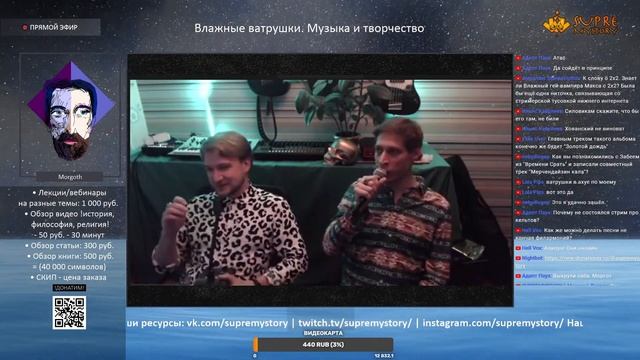 Влажные ватрушки: Музыка и творчество смотреть онлайн