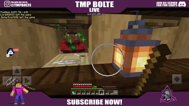MINECRAFT LIVE LET'S HAVE FUN TOGETHER ❤️?♥️ | ROAD TO 4K | JAVA+PE SERVER?? | TMP BOLTE LIVE смотреть онлайн
