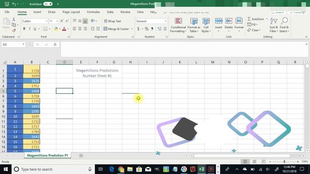 How I Made an Excel Spreadsheet that could PREDICT WINNING LOTTERY NUMBERS: How to tutorial смотреть онлайн