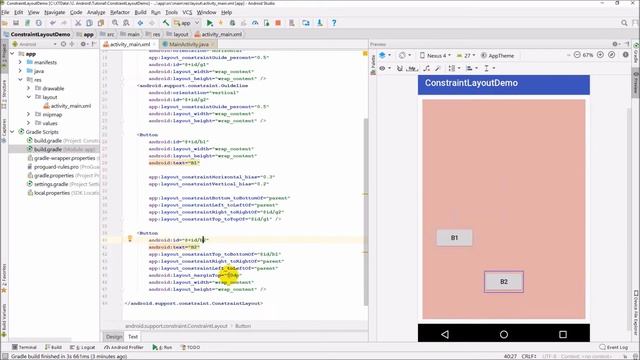 AJ 14: Sử dụng ConstraintLayout trong Android смотреть онлайн