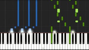1 опенинг Атаки титанов на пианино