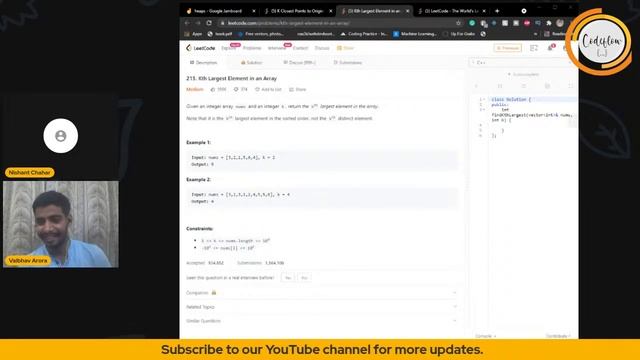 Heaps by @NishantChahar11 | DSA bootcamp (Codeflow) смотреть онлайн