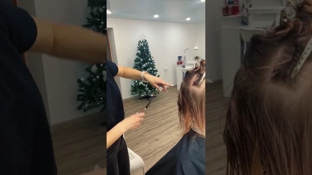 ОТВЕТ НА ВОПРОС: вы бы себе такую стрижку сделали? #женскиестрижки #стрижки #обучениепарикмахер смотреть онлайн