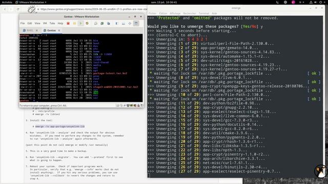 Gentoo : Migration du profile 17.0 vers 17.1 ! смотреть онлайн