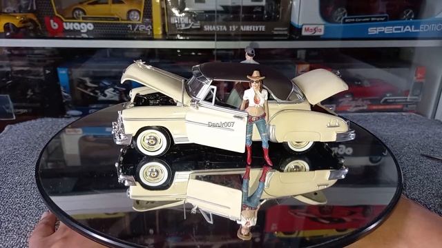 Unboxing Motormax 1:24 Chevy Bel Air '50 (American Classics). Auto A Escala De Metal Die-cast ?????