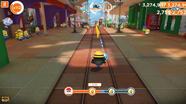 Despicable Me: Minion Rush LEVEL 723 - Vampire minion run 19K meters at the Mall | PC UHD4K 60FPS смотреть онлайн