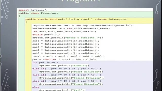 Conditional Statement in Java | Ladder if-else | Nested if | Nested if-else | ICSE Class 9 Computer смотреть онлайн