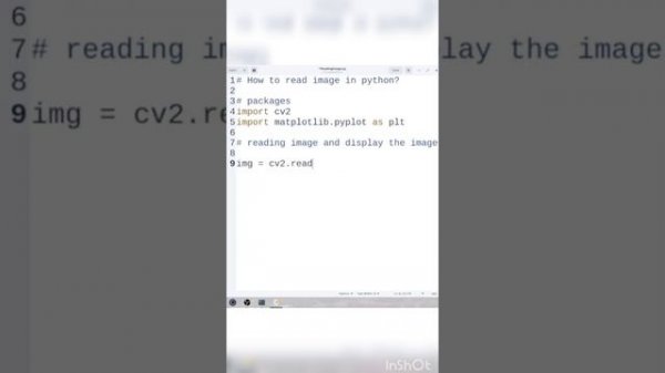 How to read image in python using #opencv #python #computervision