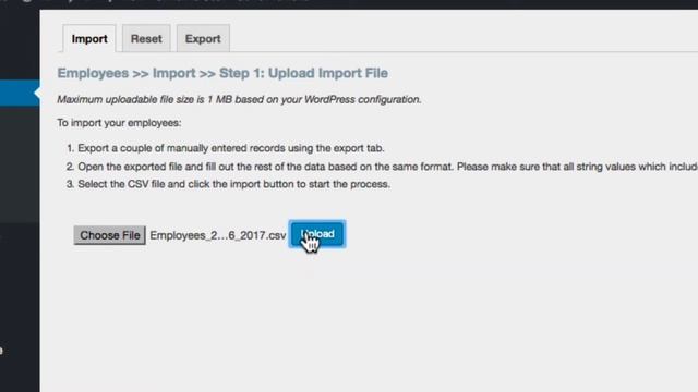 Import, update or Export team member profiles from CSV - Employee Spotlight Pro смотреть онлайн