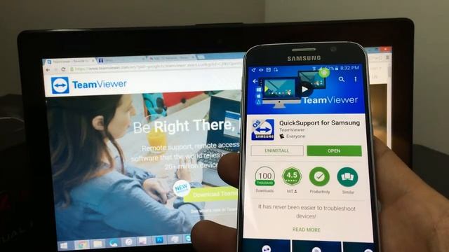 How to Connect/Control/Mirror Samsung Galaxy Phone to Laptop/Computer/PC (Windows & Mac) смотреть онлайн