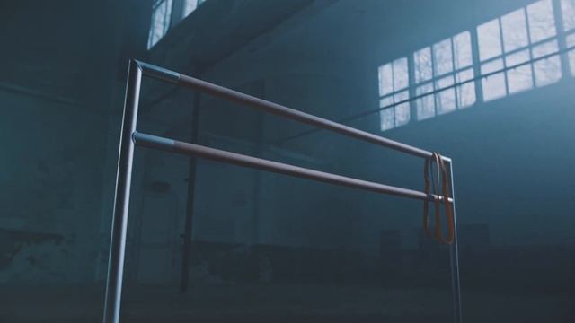 BALLET BAR STRETCHING BAND BALLET INDUSTRIAL BUILDING 4K смотреть онлайн
