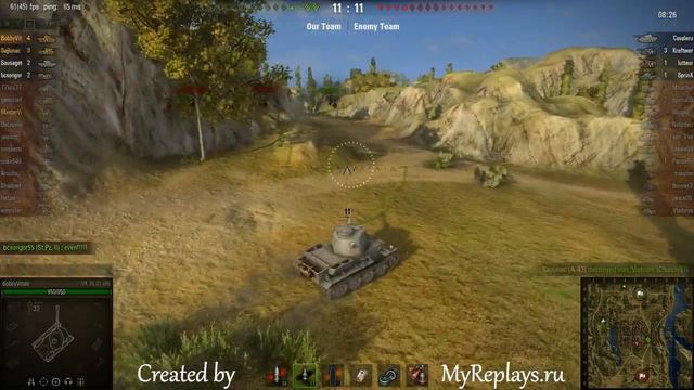 WOT: Monastery - VK 3601 (H) - 8 frags - смотреть онлайн