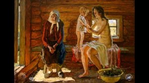 "Бани" - стихи, а, пожалуй, и поэма про обыкновенные русские бани, на бережку реки.