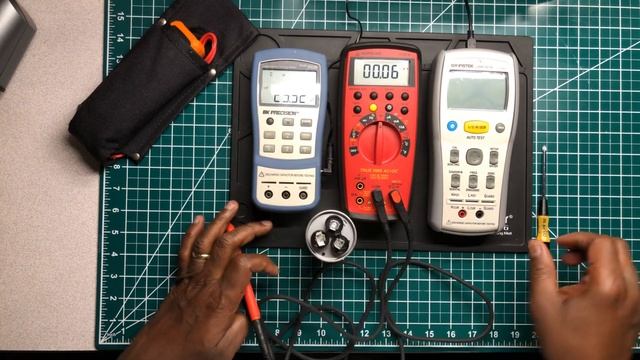 AMPROBE 38XR-A vs. BK Precision, GW INSTEK LCR Meters ( Capacitance Testing ) смотреть онлайн