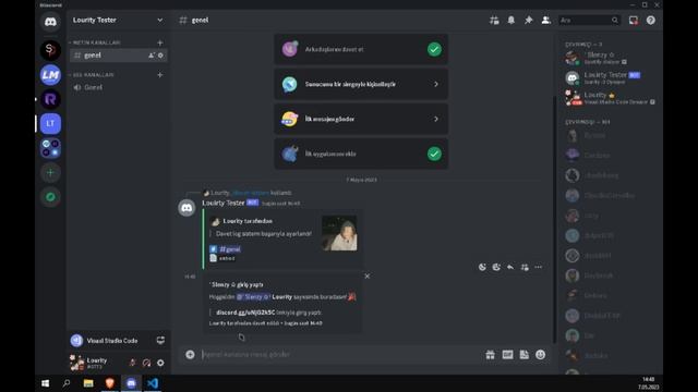 DİSCORD İNVİTE LOGGER BOTU ALTYAPISI | SLASH + V14 смотреть онлайн