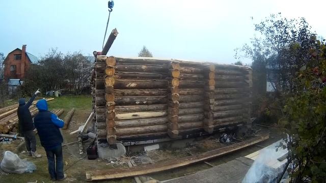 Ставим сруб серия 3 манипулятор смотреть онлайн