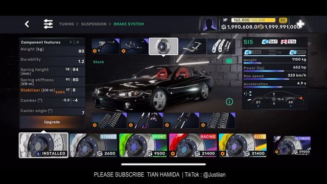 NISSAN SILVIA S15 FULL SPECS ENGINE BUILD | CarX Street смотреть онлайн