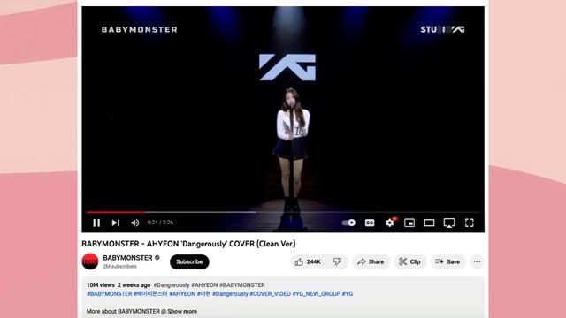 Charlie Puth Reaction To BABYMONSTER AHYEON Dangerously Cover!