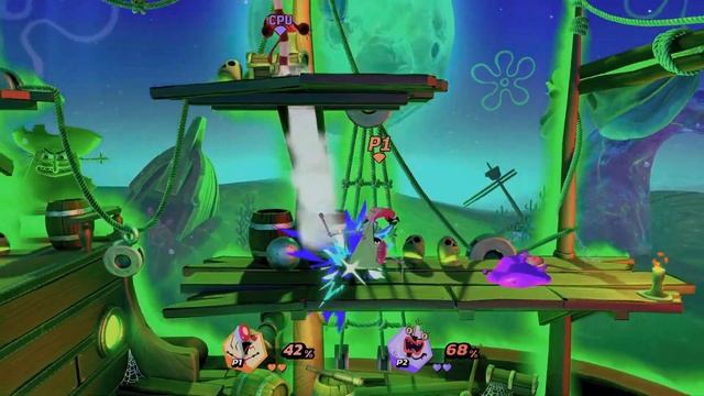 Nickelodeon All-Star Brawl PS5 Arcade | Invader Zim Gameplay смотреть онлайн