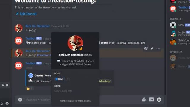 [UPDATED] Reaction roles with confirm system in Bot Designer For Discord free | DBD/BDFD смотреть онлайн