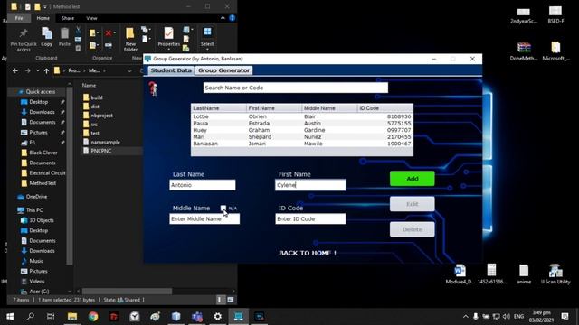 Random Group Generator (using JAVA) смотреть онлайн