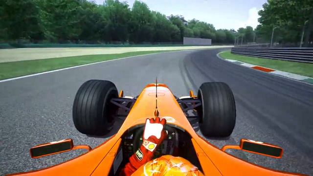 Realistic hotlap at Monza//Assetto Corsa//Mouse steering смотреть онлайн