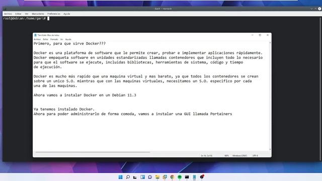 Instalación Docker y Portainer en Debian 11.3 смотреть онлайн