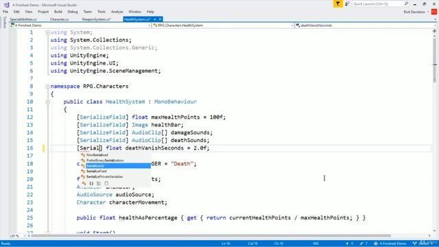 RPG Core Combat Creator: Learn Intermediate Unity C# Coding - Learn Game Development смотреть онлайн