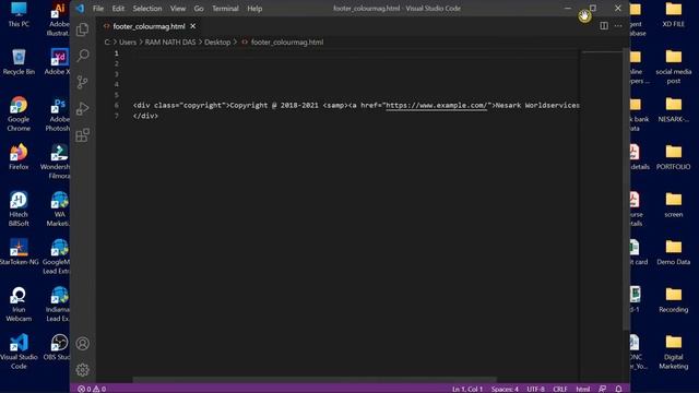 How To Change The Footer Of ColorMag WordPress Theme | Colormag footer copyright 2022 | Nesark Tech смотреть онлайн