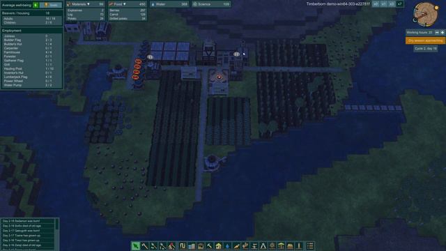 Timberborn Demo Part 2 BEAVER DAMS EVERYWHERE смотреть онлайн