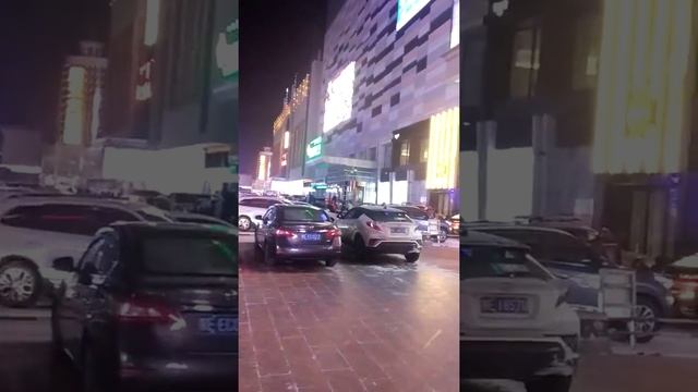 Ночной Хайлар, столица округа Хулун-Буир, АРВМ, Китай(1) смотреть онлайн