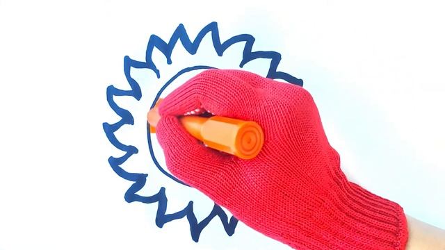 Как нарисовать солнце смотреть онлайн