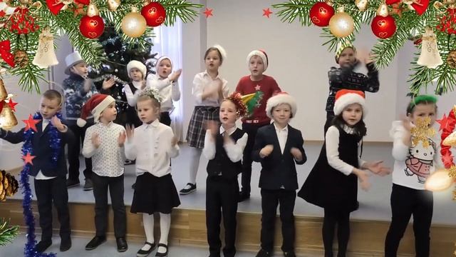 Новогоднее поздравление от учащихся школы при Посольстве России в ФРГ смотреть онлайн