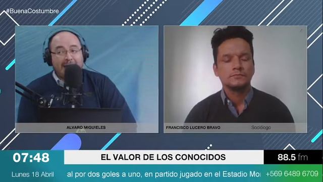 Los conocidos como vínculos débiles pero eficaces | Entrevista al sociólogo Francisco Lucero Bravo смотреть онлайн