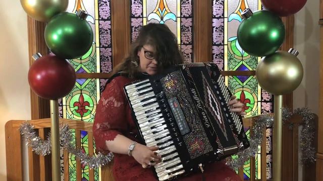 Bernadette - "Run Rudolph Run (Run Run Rudolph)" for accordion смотреть онлайн