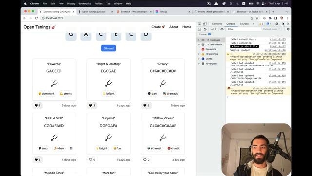 How I used SvelteKit + UnoCSS + Prisma + Tone.js + MongoDB to create an app смотреть онлайн