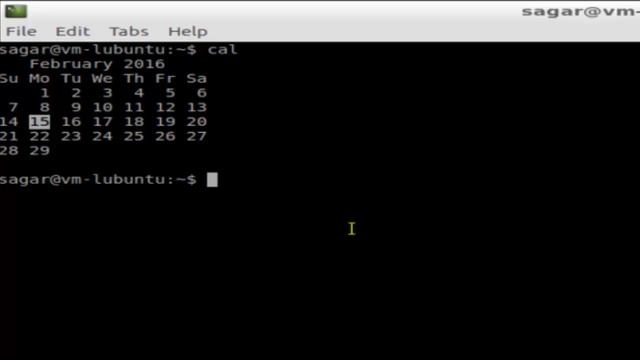 How to view calendar for specific month and year in Unix смотреть онлайн