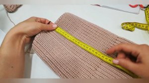 Хит ?!!! Мастер-класс по вязанию шапки спицами полупатентной резинкой с фиксированным отворотом!