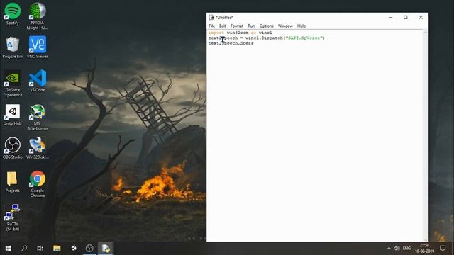 Offline Text - To - Speech (TTS) in Python on Windows смотреть онлайн