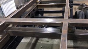 Строим САМОСВАЛ ГАЗель /Подрамник,пневма,