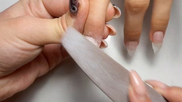 Наращивание ногтей гелем на формах\Гелевое/Nail extension\Обалденный красный\Матовый\Red gel polish смотреть онлайн