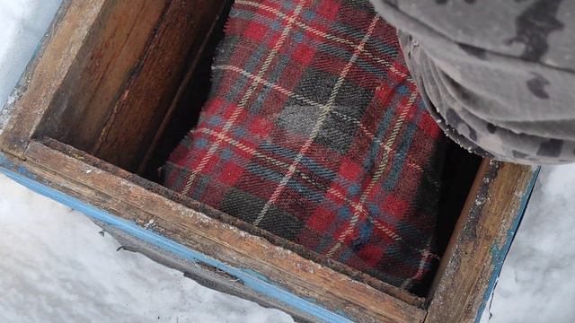Зимовка пчёл. Сырости в улье не будет если сделаете так. Декабрьская ревизия после снежных циклонов смотреть онлайн